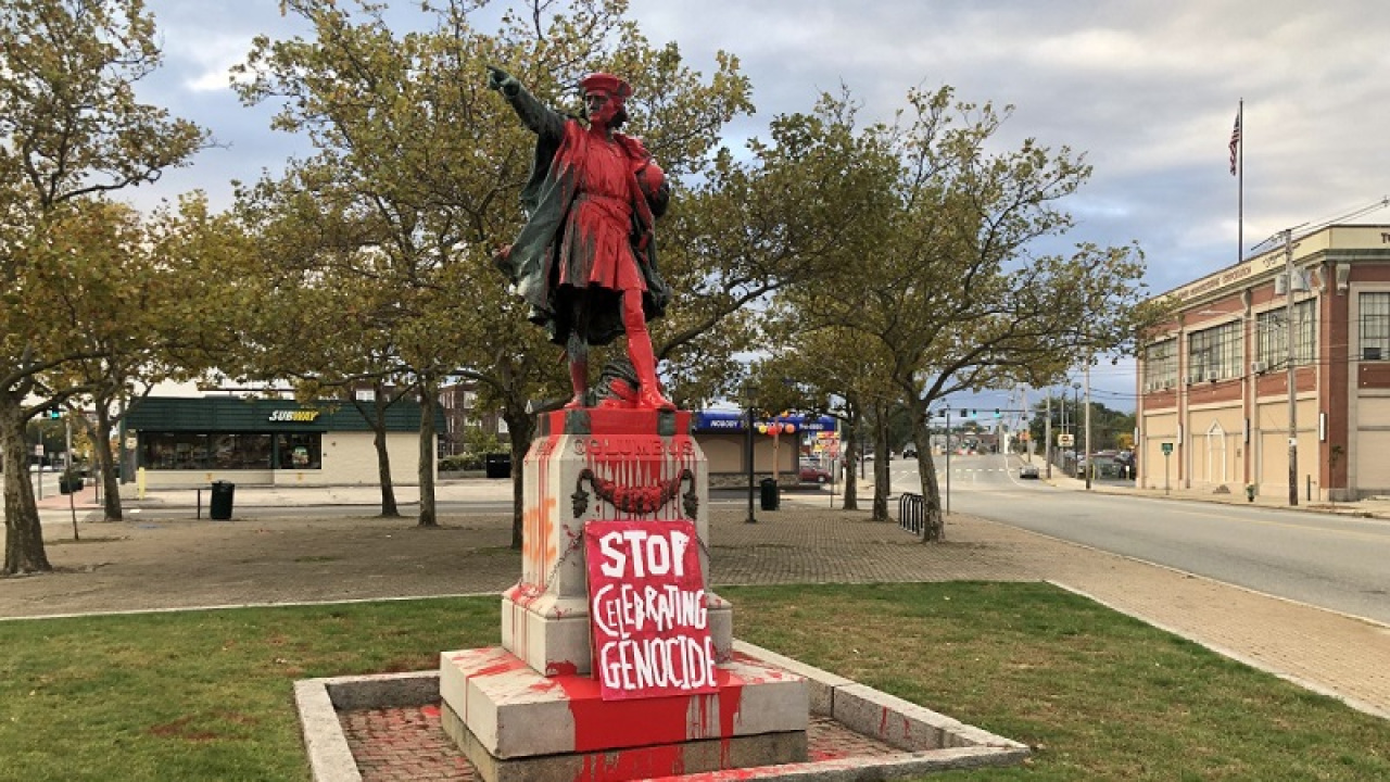 Read more about the article Video : North Kingstown makes bid for Christopher Columbus Statue