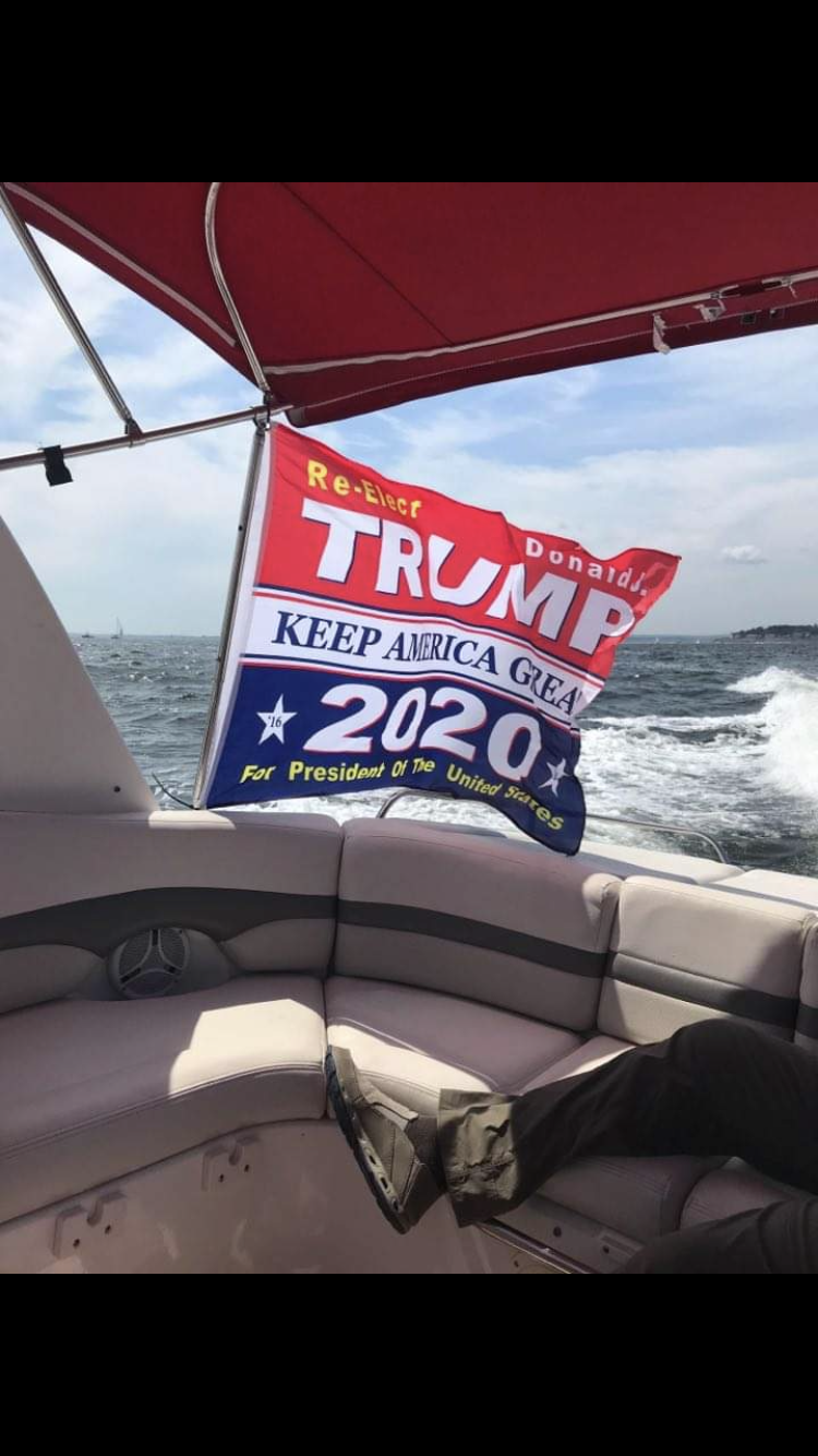 Read more about the article Video:  Rhode Island Trump boat parade