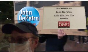 Read more about the article Video: John DePetro Show before Raimondo briefing