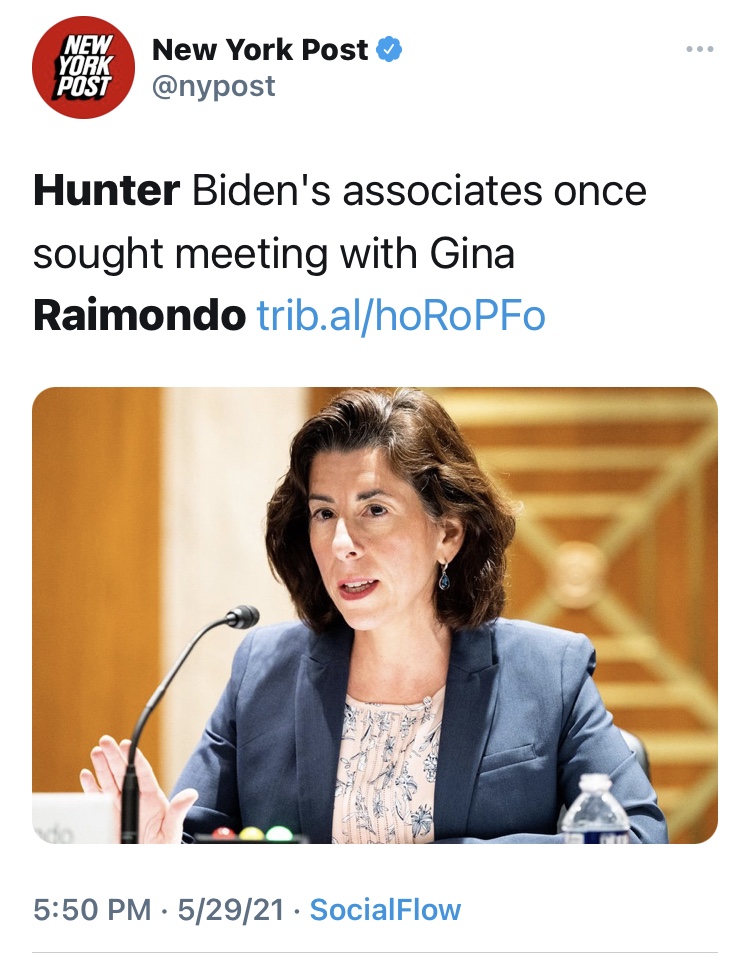 Read more about the article Bombshell: Gina linked to Hunter Biden