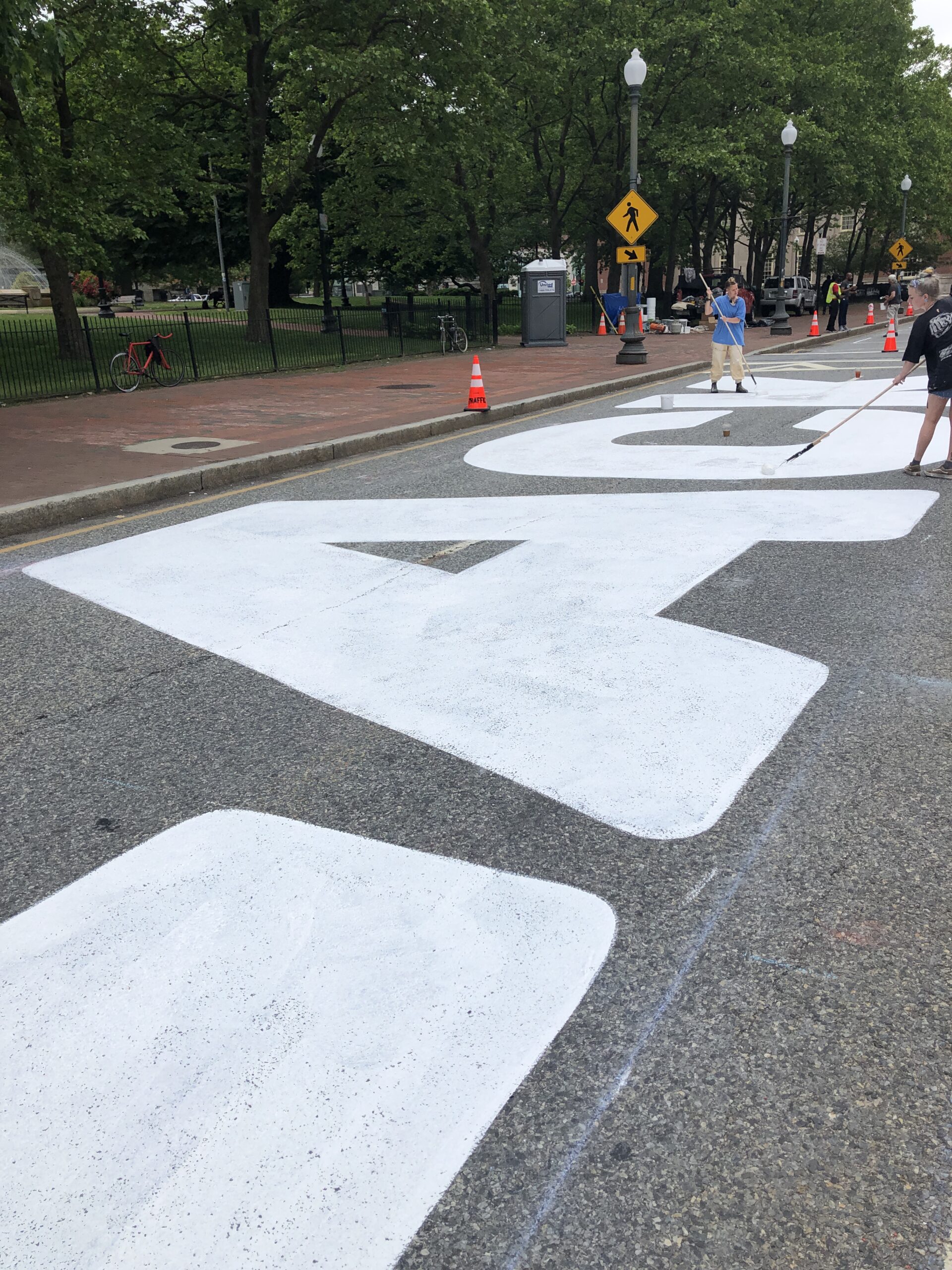 Read more about the article Video: Providence Kennedy plaza becomes Black Lives Matter plaza