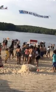 Read more about the article Video: Beach Brawl at Lincoln Woods