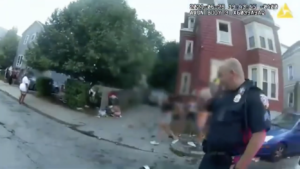 Read more about the article New Police bodycam footage: bottle throw