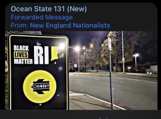White supremacist target BLM RI - John DePetro Show