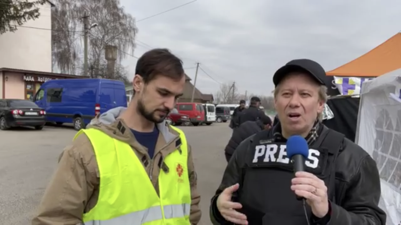 Read more about the article Video: John DePetro Show enters Ukraine