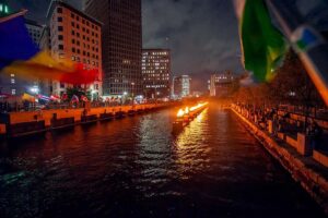 Read more about the article Video: Gangs descend on Waterfire