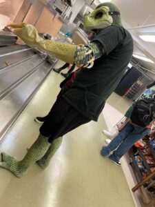 Read more about the article Video: CCRI student identifies as lizard