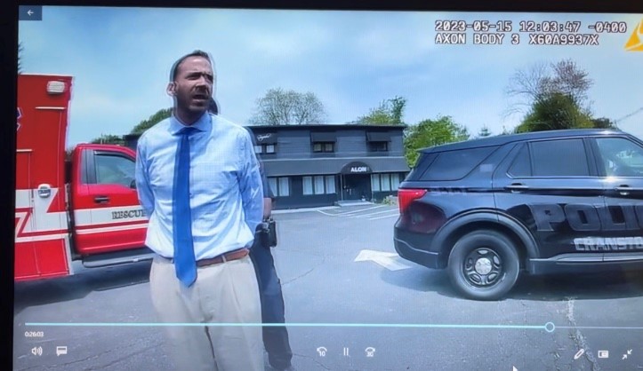 Read more about the article Video: Cranston Police body cam video of Councilman arrest