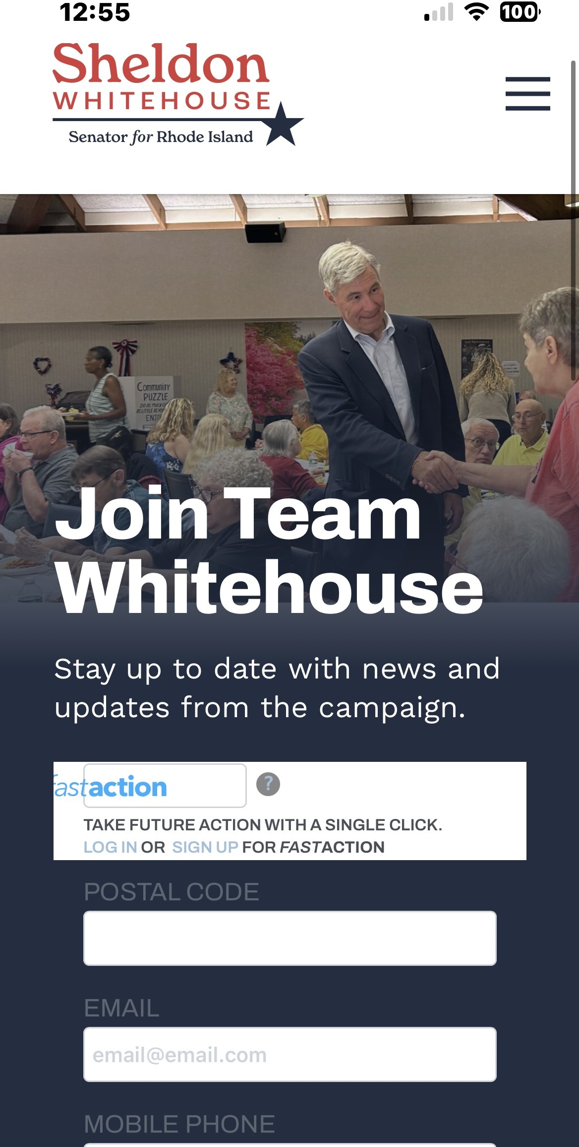 Read more about the article New: Sheldon Whitehouse changes campaign photo